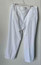 Load image into Gallery viewer, Izod Mens White Flat Front Slash Pocket Straight Leg Golf Pants Size 38x29