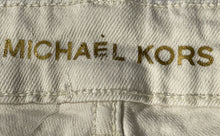Load image into Gallery viewer, Michael Kors Womens Beige Denim Light Wash Stretch Bootcut Leg Jeans Size 10