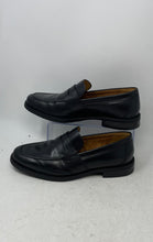 Load image into Gallery viewer, Cole Haan Mens Bedford C40257 Black Leather Slip-On Penny Loafer Shoes Size 9.5M