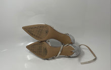 Load image into Gallery viewer, Kelly & Katie Womens Zadie White High Heel Ankle Strap Sandals Size 9.5M