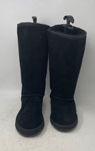 Load image into Gallery viewer, Gypsy Soule Womens Black Suede Round Toe Mid-Calf Pull-On Snow Boots Size 10