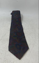 Load image into Gallery viewer, Cantini Mens Multicolor With A Heraldic Shield Print Adjustable Pointed Tie