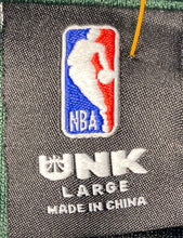 Load image into Gallery viewer, UNK Mens Dark Green & Black Milwaukee Bucks Antetokounmpo #34 NBA Jersey Size L