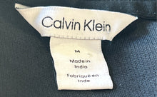 Load image into Gallery viewer, Calvin Klein Mens Black Short Sleeve Collared Regular Fit Polo Shirt Size M