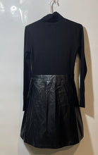 Load image into Gallery viewer, BCX Womens Black Long Sleeve Turtleneck Side Zip Mini Dress Size Medium