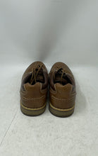 Load image into Gallery viewer, Izod Mens Lewis Brown Leather Round Toe Lace-Up Oxford Dress Shoes Size 10M