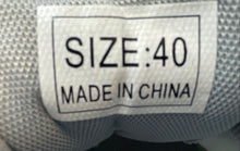 Load image into Gallery viewer, Fashion Womens White Low Top Round Toe Lace-Up Sneaker Shoes Size 40