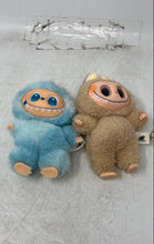 Load image into Gallery viewer, Set Of 2 Pieces Pop Mart Plush Replica Labubu The Monsters Pendant Keychain