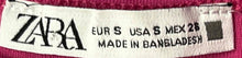 Load image into Gallery viewer, Zara Womens Pink Sleeveless Spaghetti Strap One-Piece Bodysuit Size Small