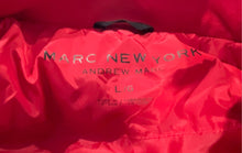 Load image into Gallery viewer, Andrew Marc Mens Red Black Long Sleeve Winter 3-In-1 Jacket Size Large With Tag