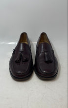 Load image into Gallery viewer, Cole Haan Mens Brown Leather Tassel Moc Toe Slip-On Loafer Shoes Size 11