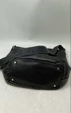 Load image into Gallery viewer, Perlina Womens Black Leather Single Strap Pockets Zip Top Lined Shoulder Bag