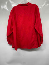 Load image into Gallery viewer, Tommy Hilfiger Mens Red Cotton Long Sleeve Collared Button-Up Shirt Size 3X