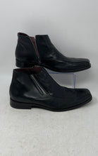 Load image into Gallery viewer, Johnston & Murphy Mens Black Full Side Zipper Square Toe Ankle Boots Size 8.5 M