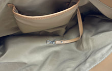 Load image into Gallery viewer, Giani Bernini Womens Blue Inner Pockets Double Handle Shoulder Handbag