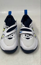 Load image into Gallery viewer, Nike Boys Team Hustle D11 DV8996-105 White Lace-Up Sneakers Shoes Size 11C