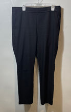 Load image into Gallery viewer, Loft Womens Black Flat Front Slash Pockets Pull-On Ankle Pants Size 12