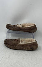 Load image into Gallery viewer, UGG Womens Dakota Tan Suede Cozy Lined Slip-On Moccasin Slippers Size 8