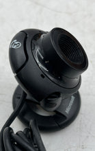 Load image into Gallery viewer, Microsoft Small Black Wired Portable Adjustable Built-In Microphone Webcam