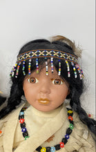Load image into Gallery viewer, Set Of 2-Piece Assorted Native American Collector Play Dolls In Yellow Dress