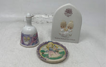 Load image into Gallery viewer, Lot Of 3 Pcs Precious Moments Multicolor Ceramic Collectible Decorative Figures