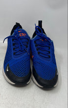 Load image into Gallery viewer, Nike Mens Air Max 270 AH8050-401 Blue Black Lace-Up Sneakers Shoes Size 8.5
