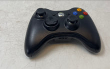 Load image into Gallery viewer, Microsoft Model 1403 Xbox 360 Black Wireless Gaming Controller Untested