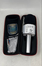 Load image into Gallery viewer, Bonaok Karaoke White Wireless Bluetooth Microphone With Case Not Tested