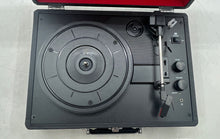 Load image into Gallery viewer, The Crosley Cruiser Plus Model CR8005F-BK Portable 3-Speed Turntable Untested