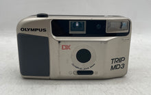 Load image into Gallery viewer, Olympus Trip MD3 Gray Black 35mm Compact Point & Shoot Film Camera Not Tested