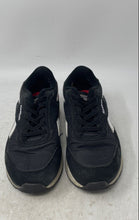 Load image into Gallery viewer, Reebok Kids Classic Black White Red Leather Low Top Lace-Up Sneaker Shoes Size 3