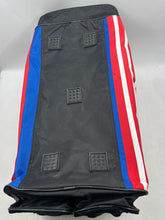 Load image into Gallery viewer, Unisex Multicolor CATA Martial Arts Travel Duffel Bag Zipper Detail