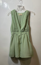 Load image into Gallery viewer, Urban Outfitters Womens Green Plaid Button Down One-Piece Romper Size S-P