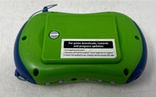 Load image into Gallery viewer, LeapFrog Leapster 2 Green Blue Learning Game System Handheld Console Not Tested