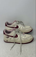 Load image into Gallery viewer, Nike Womens Air Force 1 Low FD4616-161 White Red Leather Sneakers Shoes Size 7.5