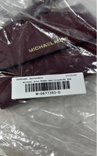 Load image into Gallery viewer, Michael Kors Womens Red Leather Inner Pocket Adjustable Strap Crossbody Bag