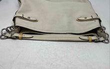 Load image into Gallery viewer, Coach Womens Cream Yellow Leather Inner Pockets Shoulder Hobo Bag
