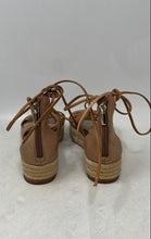 Load image into Gallery viewer, Vince Camuto Womens Kellia Brown Leather Platform Espadrille Sandals Size 6.5M