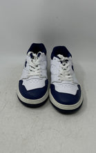 Load image into Gallery viewer, Lacoste Mens Lineshot 223 2 White Blue Low Top Lace-Up Sneaker Shoes Size 8