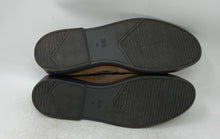 Load image into Gallery viewer, Zara Mens Brown Suede Round Toe Slip-On Tasseled Loafer Shoes Size EUR 44