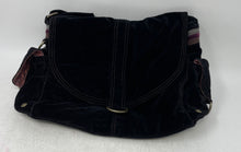 Load image into Gallery viewer, Fossil Womens Black Inner Zipper Pockets Compartment Classic Shoulder Bag