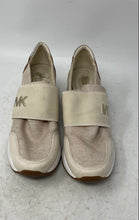 Load image into Gallery viewer, Michael Kors Womens Felix Champagne Gold Slip-On Trainer Sneakers Shoes Sz 6.5 M