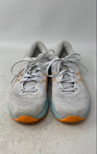 Load image into Gallery viewer, Asics Womens GEL Cumulus 24 1012B206 White Blue Orange Running Shoes Size 8