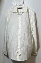 Load image into Gallery viewer, Tommy Hilfiger Mens White Collared Long Sleeve Dress Shirt Size L With Tag