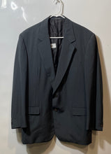 Load image into Gallery viewer, Nervesa Mens Gray Long Sleeve Notch Lapel Regular Fit Two-Button Blazer Size 56R