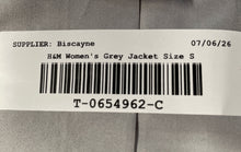 Load image into Gallery viewer, H&M Womens Gray Linen-Blend Sleeveless Pockets 6-Button Vest Size Small