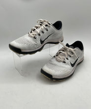 Load image into Gallery viewer, Nike Mens Lunar Cypress White Black Lunarlon Low Top Lace-Up Golf Shoes Size 9W