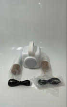 Load image into Gallery viewer, White K5 Portable Compact Karaoke Machine Speaker With Microphone Not Tested