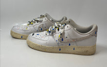 Load image into Gallery viewer, Nike Mens Air Force 1 LV8 3 White Leather Lace-Up Sneaker Shoes Size 9.5