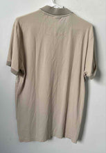 Load image into Gallery viewer, Hugo Boss Mens Beige Short Sleeve Collared Slim Fit Stretch Polo Shirt Size M